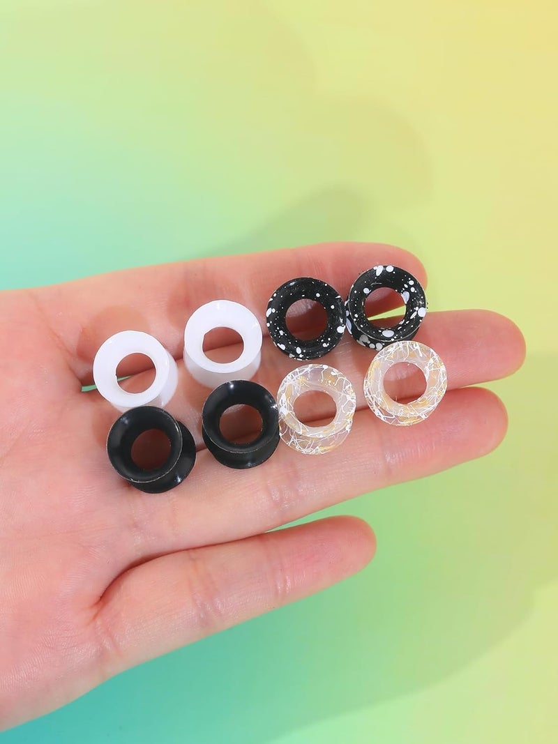 Xpircn Store 4mm-25mm Silicone Ear Gauges Flexible Ear Tunnels Plugs Stretchers Expander Double Flared Flesh Ear Piercing Jewelry for Women Men - Image 4